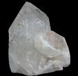 Polished Quartz Crystal Point - Brazil #34750-3
